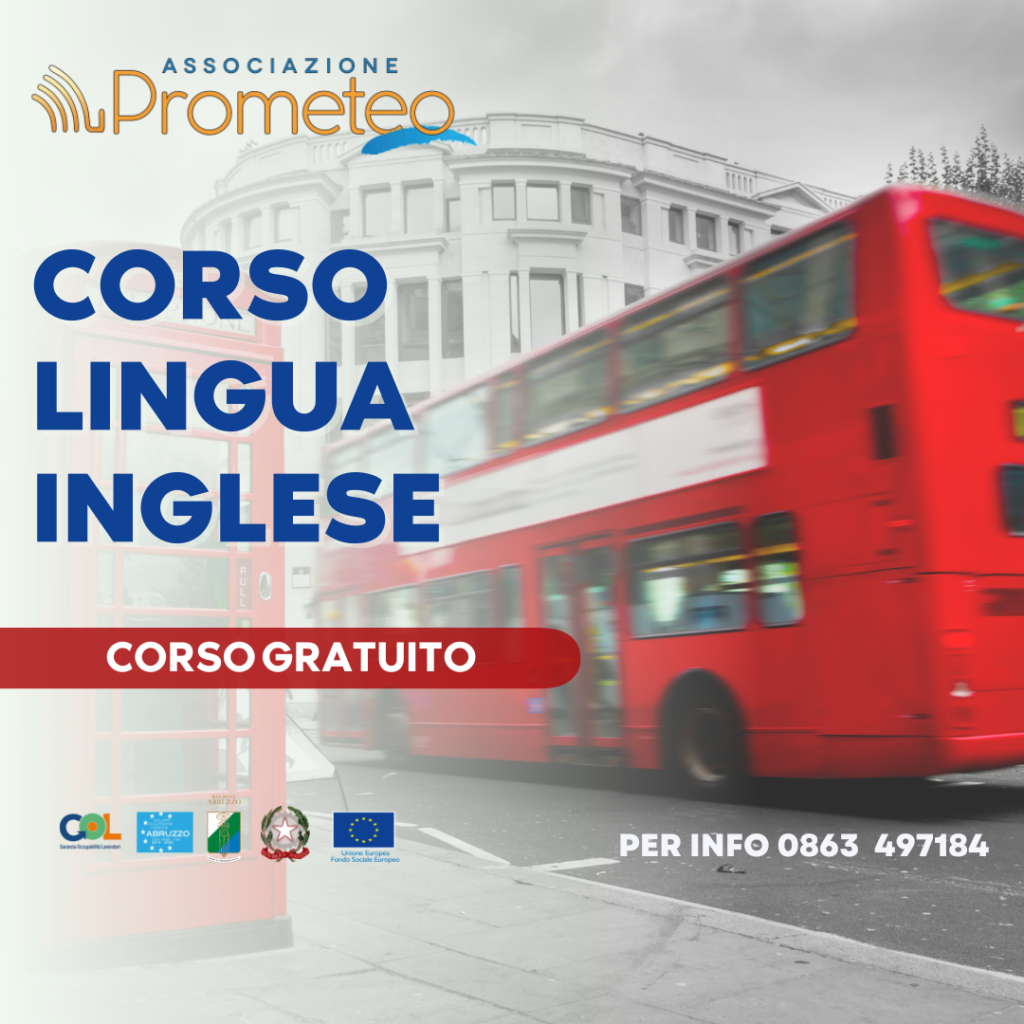 Corso gratuito inglese avezzano